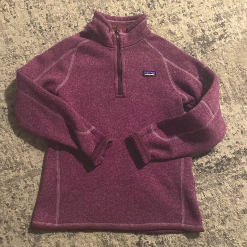 Girls Patagonia pullover - size 14